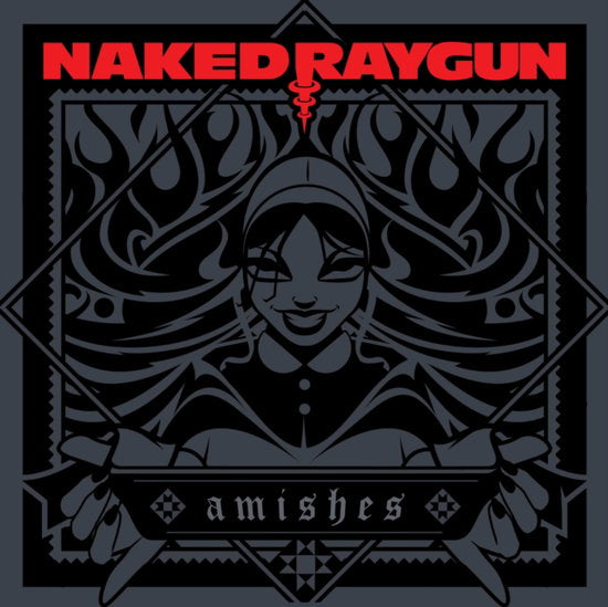 NAKED RAYGUN - AMISHES (RED SWIRL 7INCH)