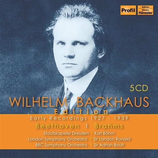 DRESDEN,STAATSKAPELLE; LONDON SYMPHONY ORCHESTRA - BEETHOVEN & BRAHMS: WILHELM BACKHAUS EDITION (5CD)