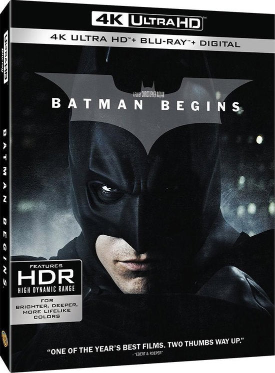 BATMAN BEGINS (4K ULTRA HD/BLU-RAY) - BATMAN BEGINS (4K ULTRA HD/BLU-RAY)