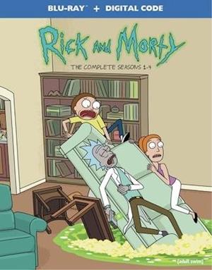RICK & MORTY: SEASONS 1-4 (BLU-RAY/DIGITAL) - RICK & MORTY: SEASONS 1-4 (BLU-RAY/DIGITAL)