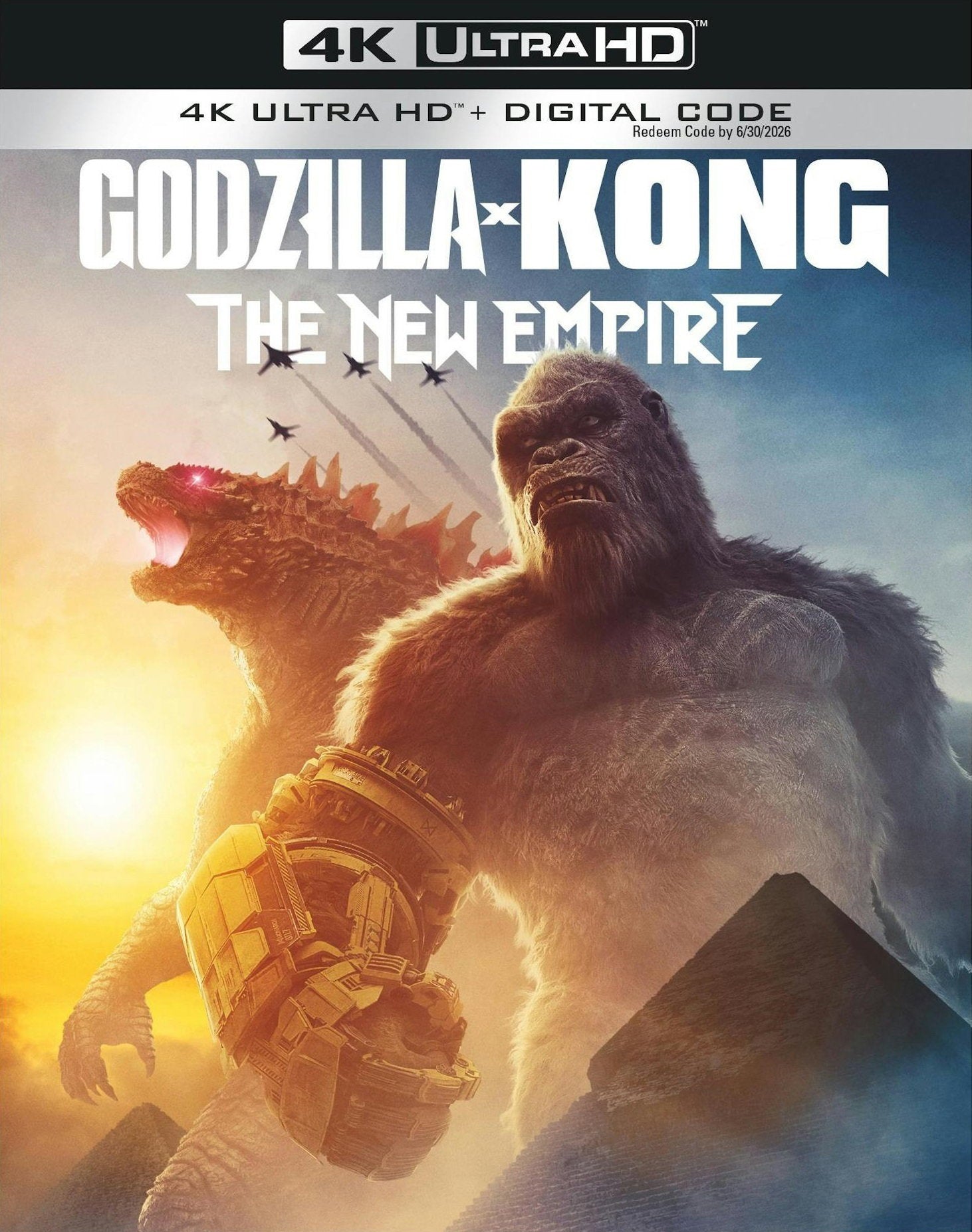 GODZILLA X KONG: THE NEW EMPIRE (4K ULTRA HD/DIGITAL) - GODZILLA X KONG: THE NEW EMPIRE (4K ULTRA HD/DIGITAL)