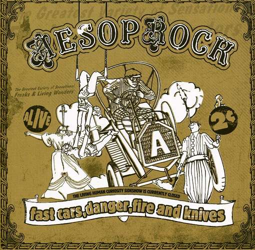 AESOP ROCK - FAST CARS, DANGER, FIRE AND KNIVES [CD ONLY]