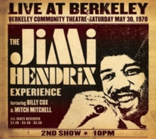 Hendrix,jimi Experience - Live At Berkeley