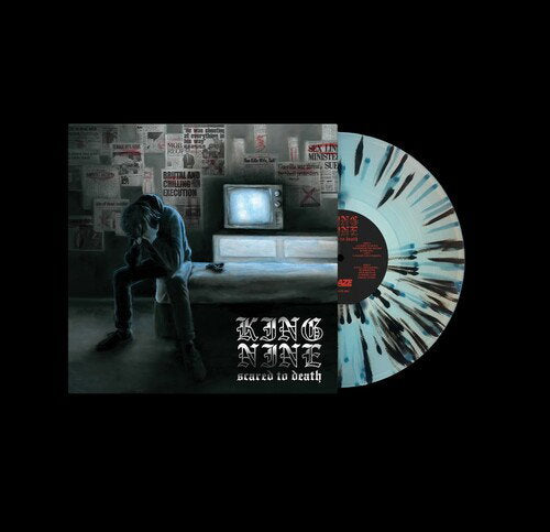 KING NINE - SCARED TO DEATH (COLOR VINYL)