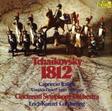 Kunzel,erich/Cincinnati Symphony Orchestra - Tchaikovsky: 1812 Overture, Capriccio Italien, Cossack Dance From Maze (LP)