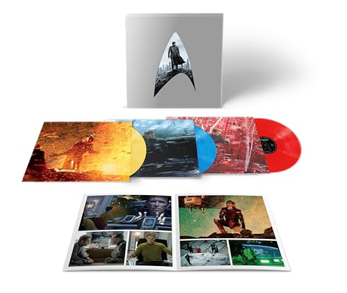 GIACCHINO,MICHAEL - STAR TREK: INTO DARKNESS (MUSIC FROM THE MOTION PICTURE) (DELUXE) (RED/YELLOW/BLUE VINYL/3LP)