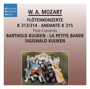 KUIJKEN / LA PETITE BANDE - MOZART: FLUTE CTOS