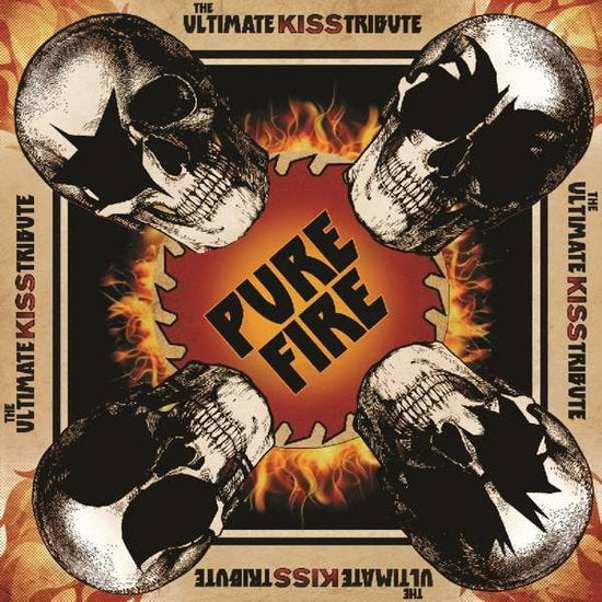 VARIOUS ARTISTS - PURE FIRE: THE ULTIMATE KISS TRIBUTE (SPLATTER VINYL)