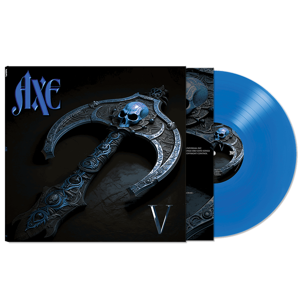 AXE - FIVE (BLUE VINYL)