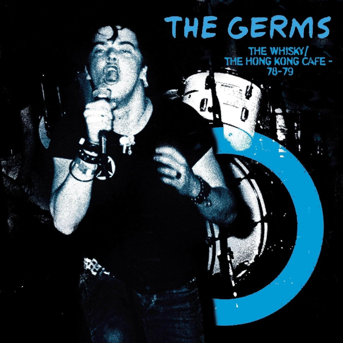 GERMS - WHISKY HONG KONG CAFE (BLUE VINYL)