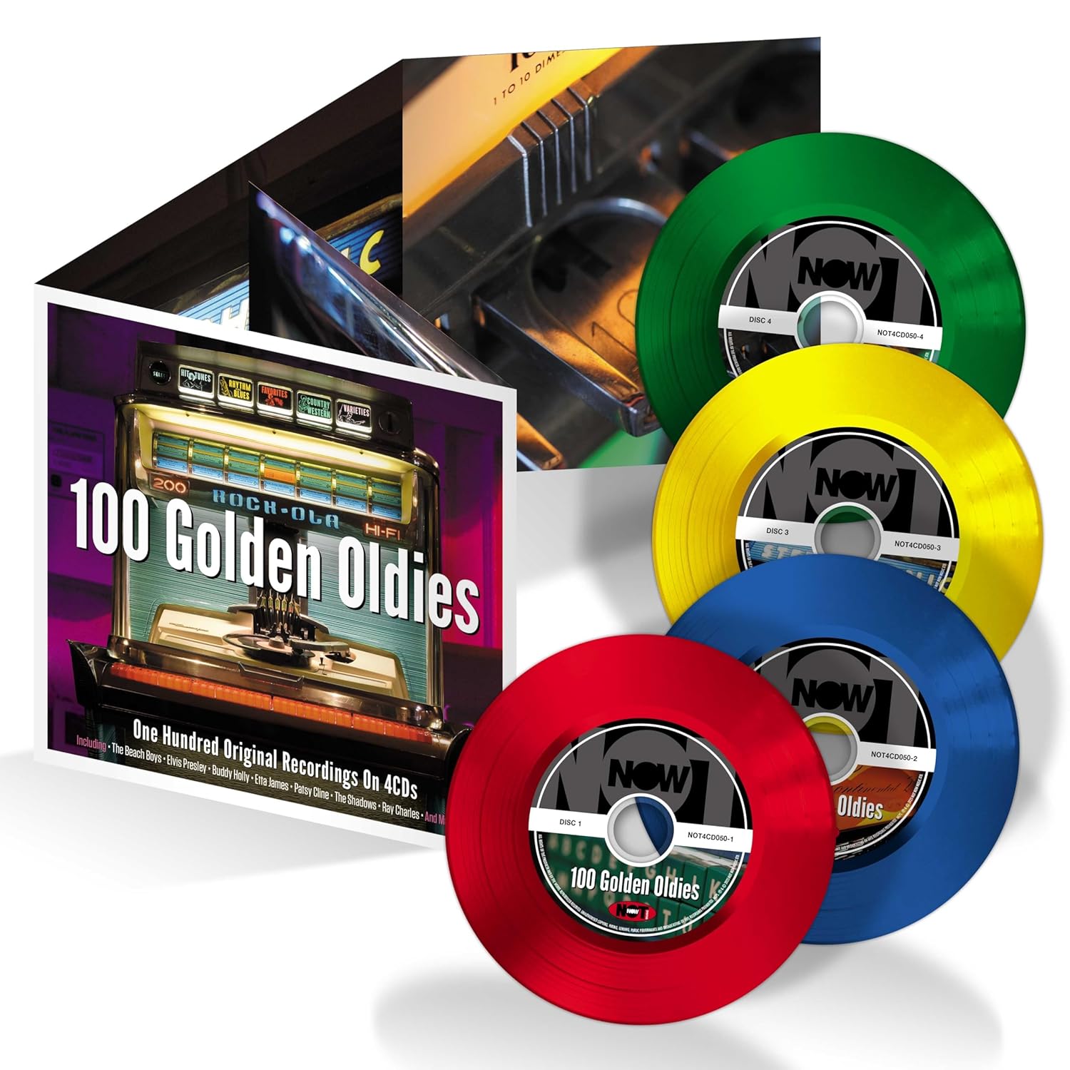 100 Golden Oldies / Various cd product cover
