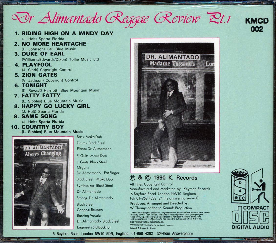 Dr. Alimantado - Reggae Review Part 1