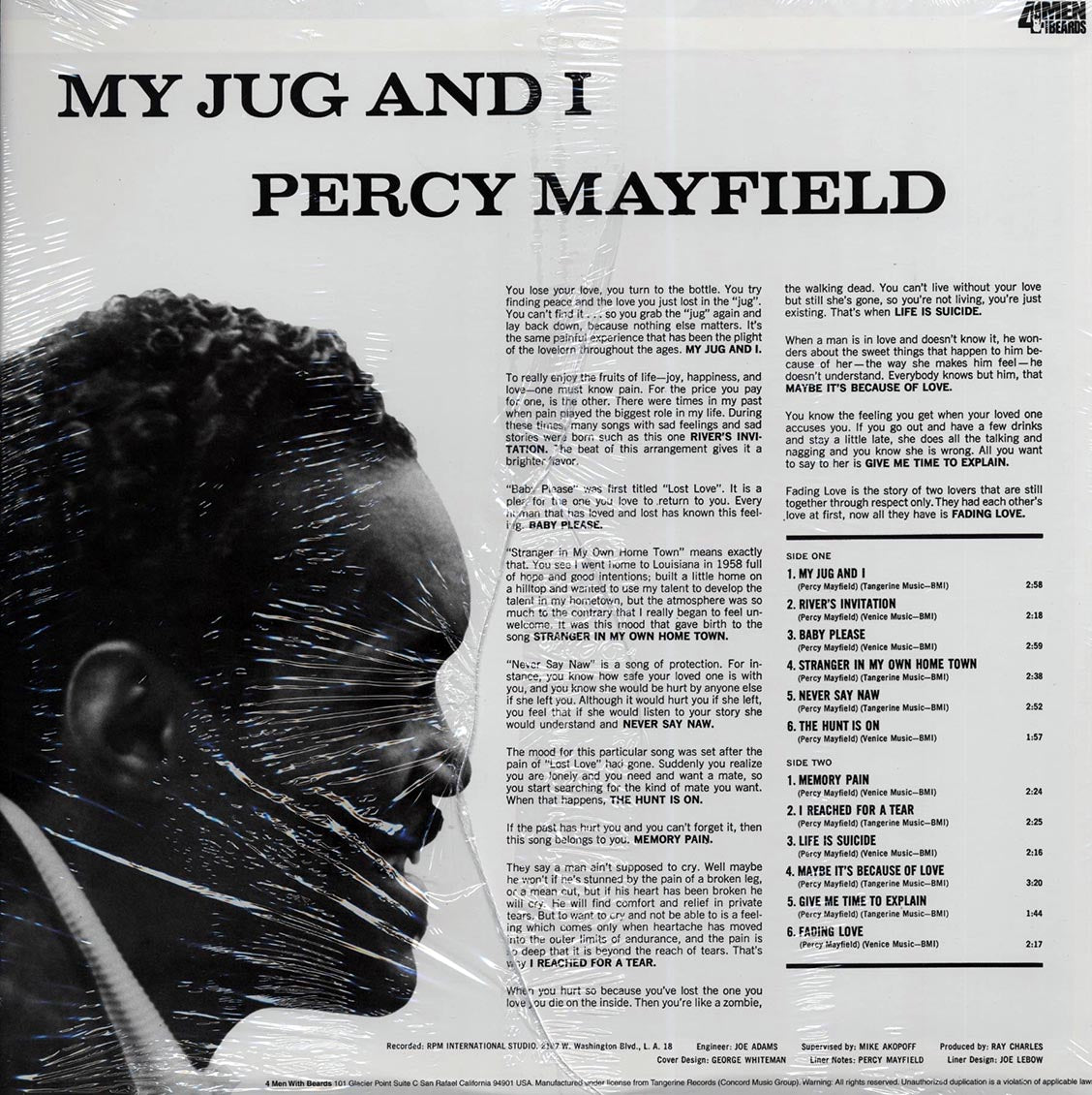 Percy Mayfield - My Jug And I (180g)