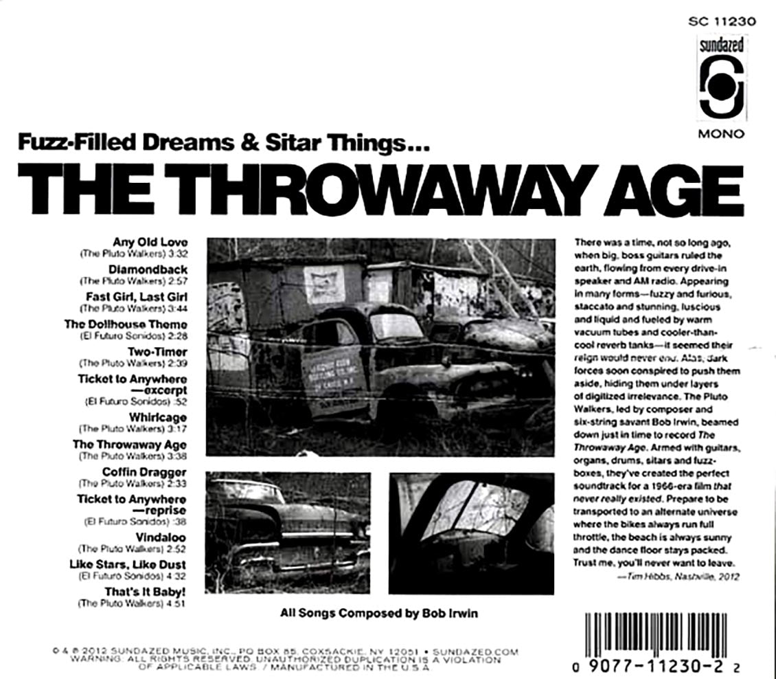 Bob Irwin, The Pluto Walkers, El Futuro Sonidos - The Throwaway Age: Original Motion Picture Soundtrack