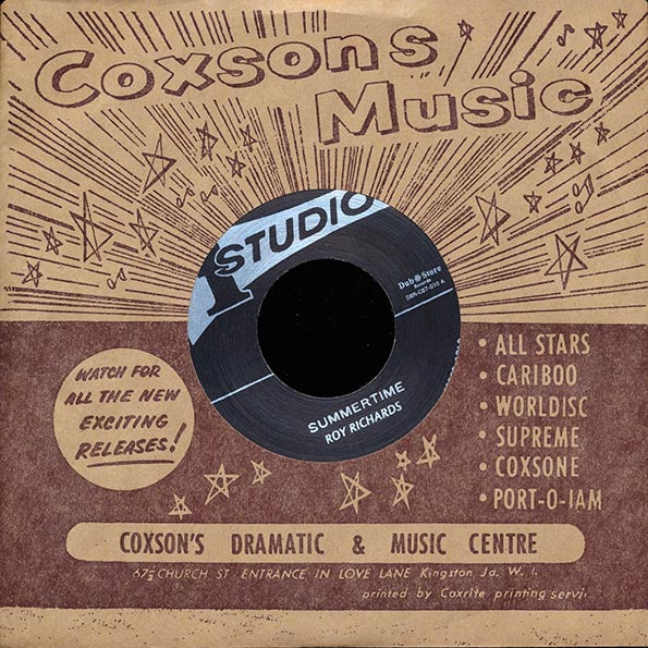 Roy Richards - Summertime  /  Sound Dimension - Soulful Strut (Japan)