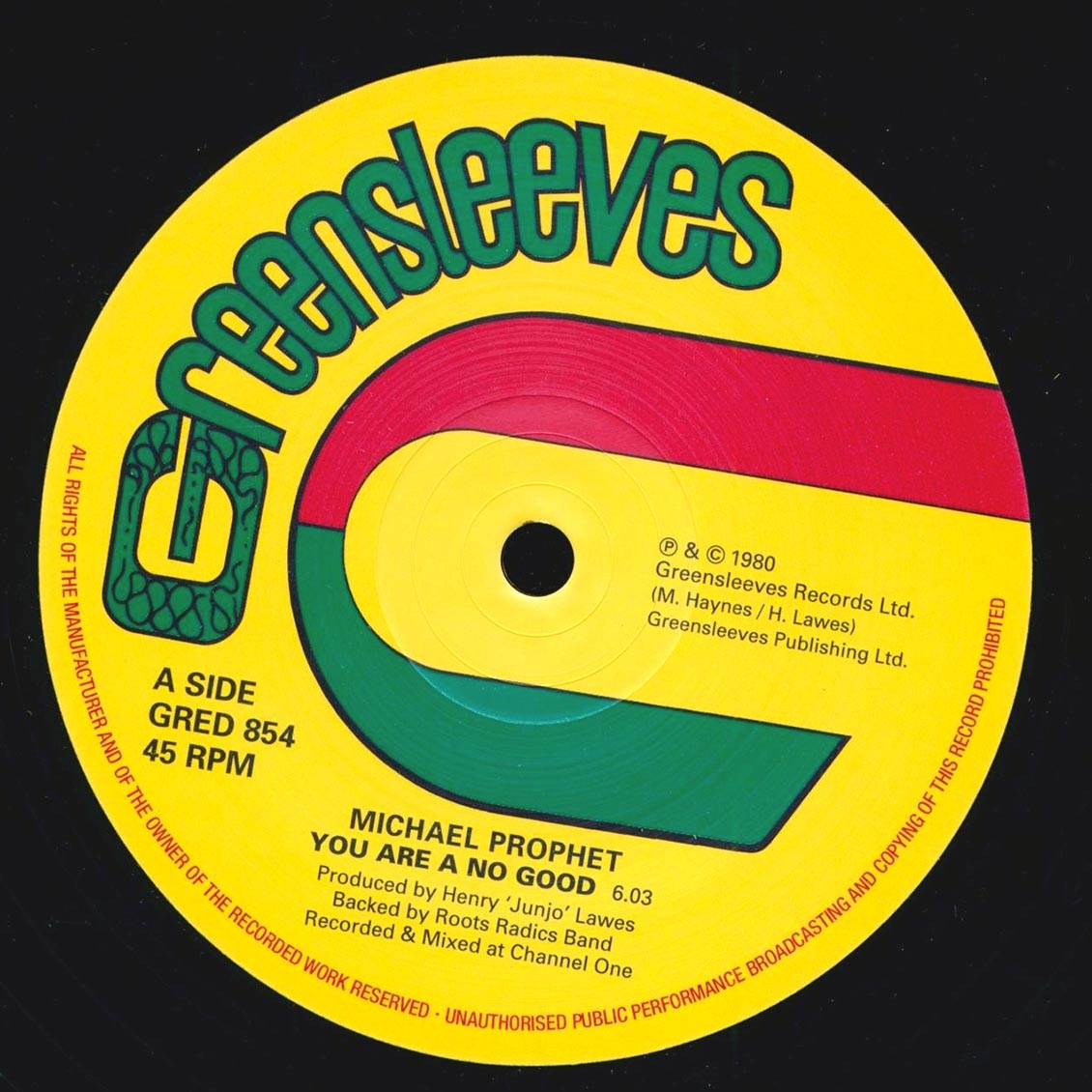 Michael Prophet - You Are No Good (Extended Mix)  /  Michael Prophet - Love And Unity (Extended Mix)