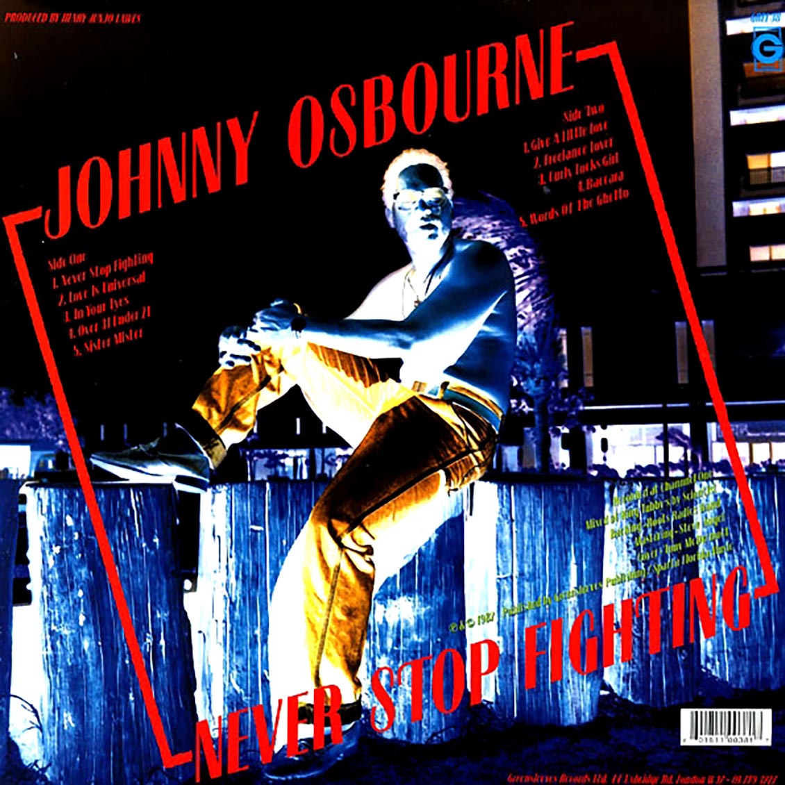 Johnny Osbourne - Never Stop Fighting