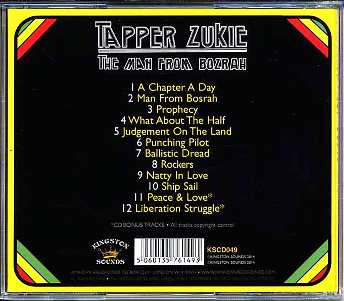 Tappa Zukie - The Man From Bozrah