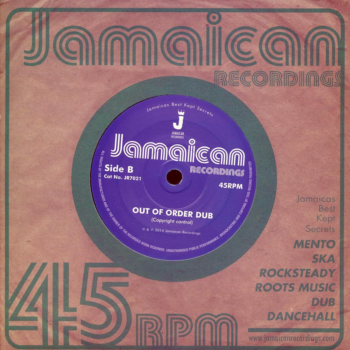 Ken Boothe - You're No Good  /  Ken Boothe - Out Of Order Dub
