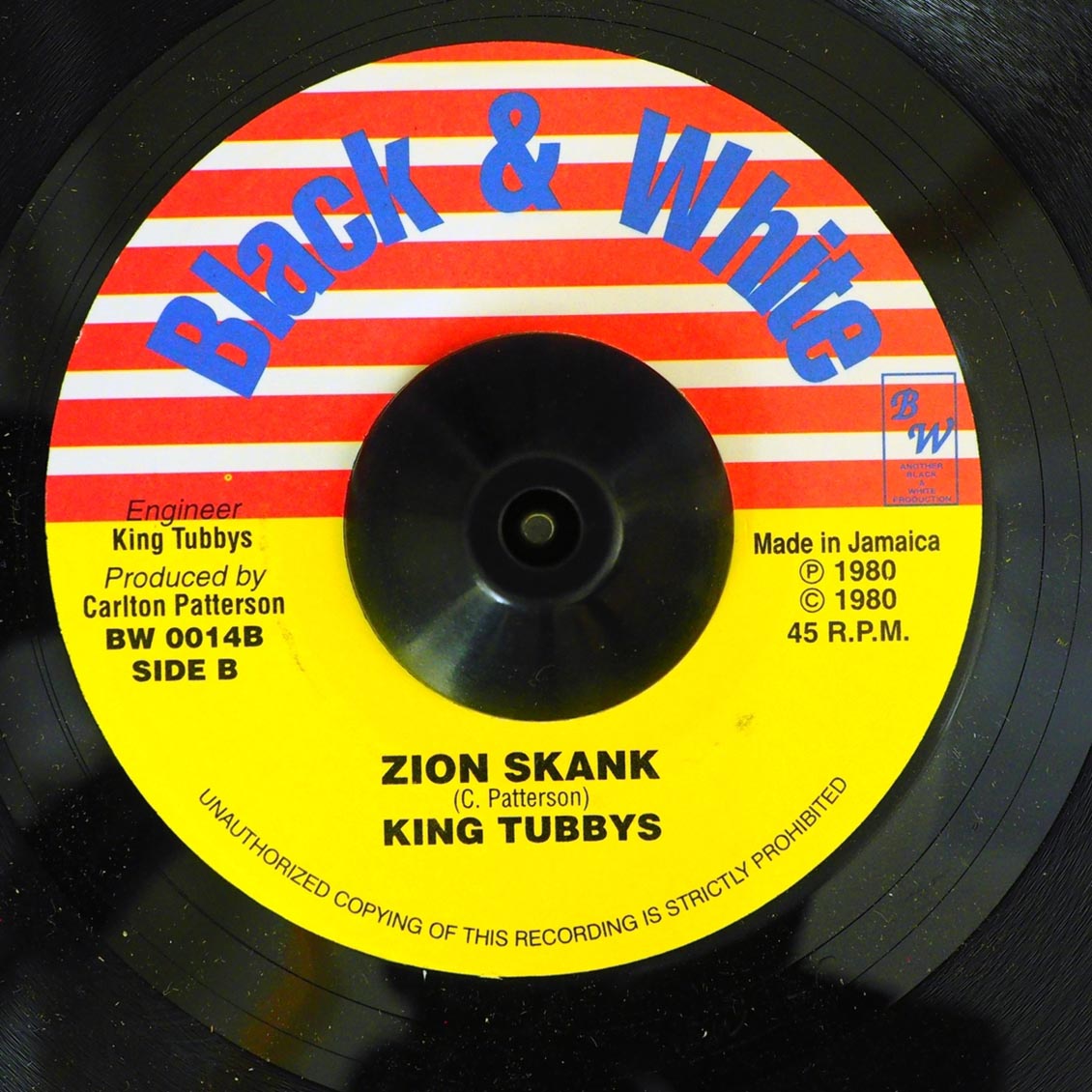 Lone Ranger - Moses  /  King Tubby - Zion Skank (rhythm: "It's Raining/Weatherman Skank")