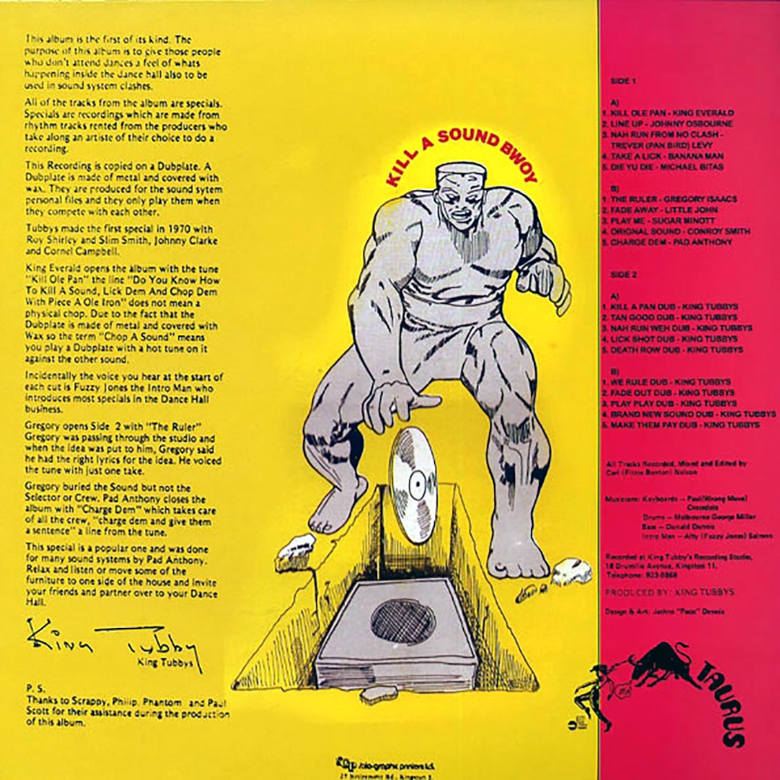 King Tubby, Johnny Osbourne, Conroy Smith, Fuzzy Jones, Etc. - Soundclash Dub Plate Style Volume 1 (Vocals) + Volume 2 (Dubs) (2xLP)