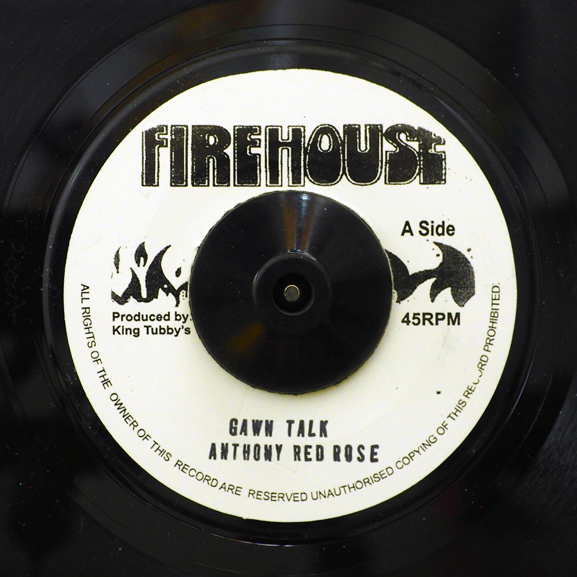 Anthony Red Rose - Gwan Talk  /  King Tubby, Fatman - Version