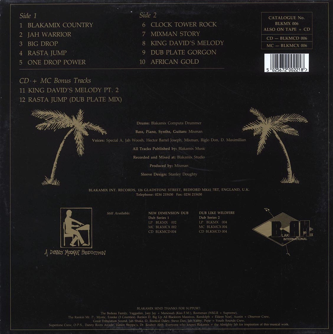Mixman - Dub Series 3: African Gold (orig. press)