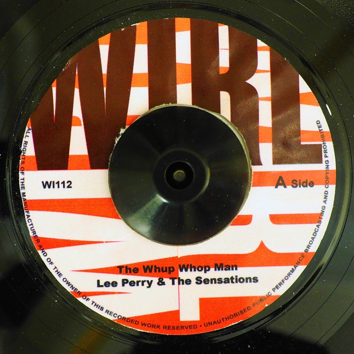Lee Perry & The Sensations - The Whup Whop Man  /  Lee Perry & The Sensations - Run For Cover