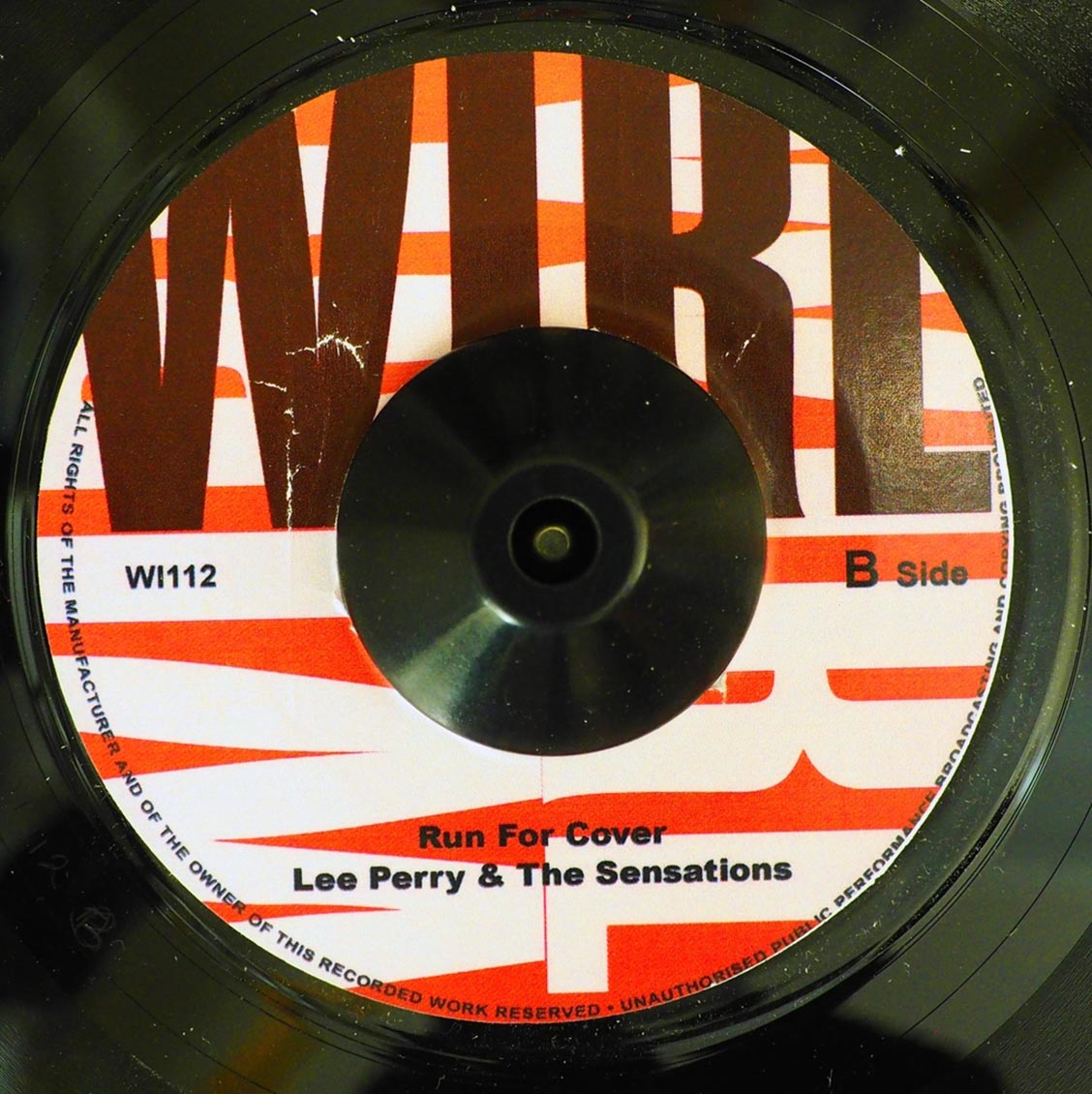 Lee Perry & The Sensations - The Whup Whop Man  /  Lee Perry & The Sensations - Run For Cover