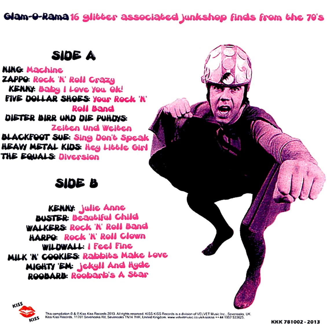 Various - Glam-O-Rama Volume 2: 16 Glitter-Associated Junkshop Finds From The 70s