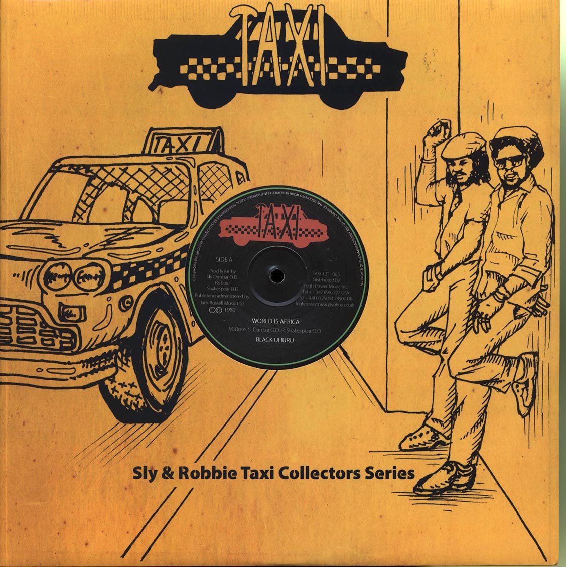 Black Uhuru - World Is Africa  /  Sly & Robbie - World Is Africa Dub; Sly & Robbie - Africa Dub