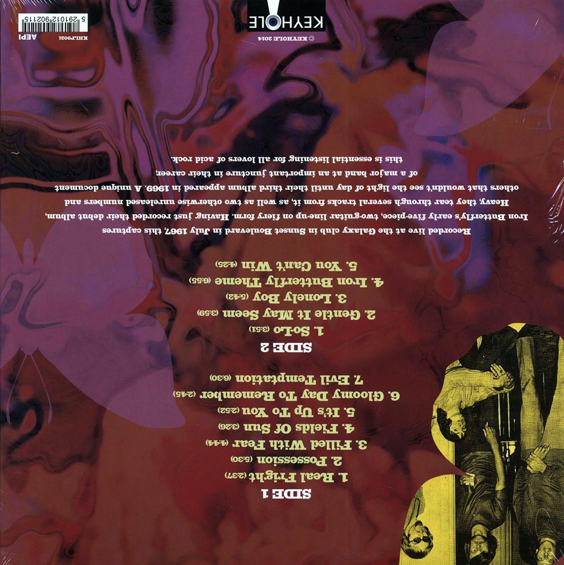 Iron Butterfly - Live At The Galaxy, LA, July 1967 (180g)