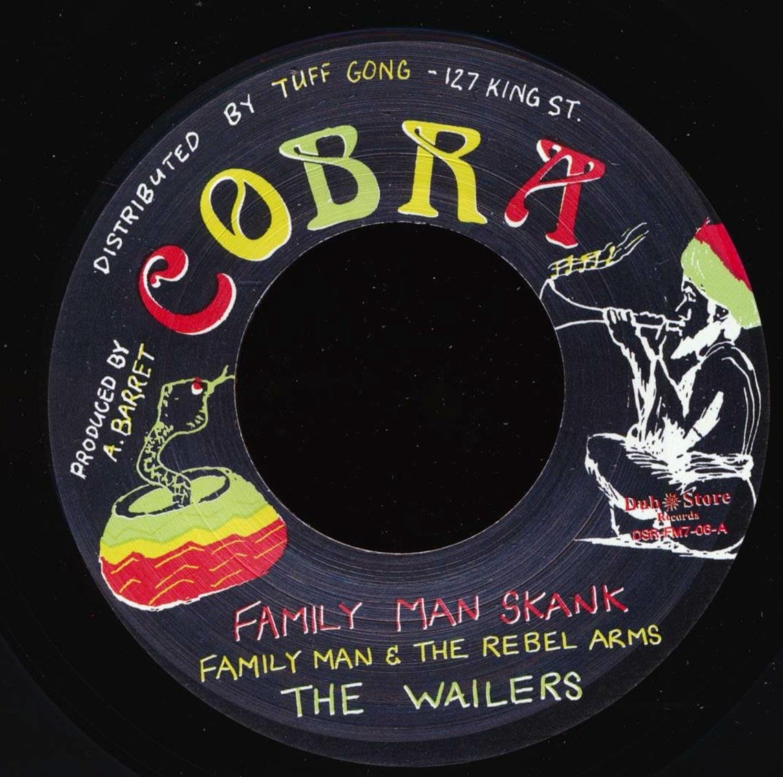 The Wailers - Family Man Skank  /  The Wailers - Dub Combination (Japan)