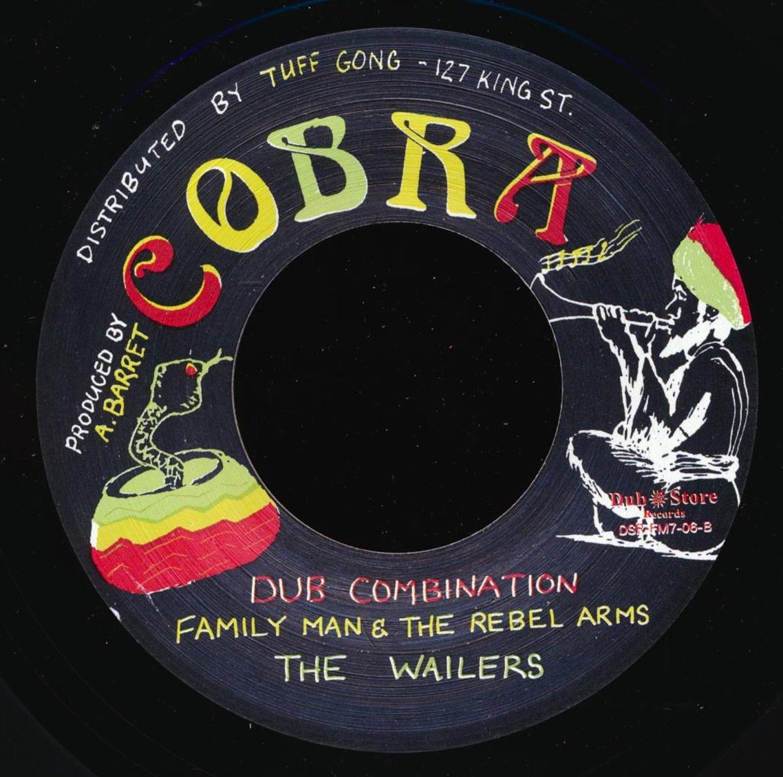 The Wailers - Family Man Skank  /  The Wailers - Dub Combination (Japan)