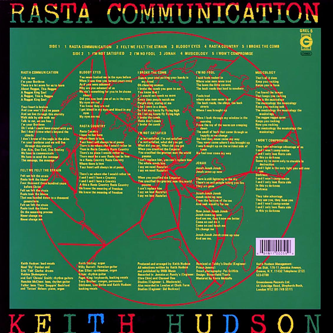 Keith Hudson - Rasta Communication