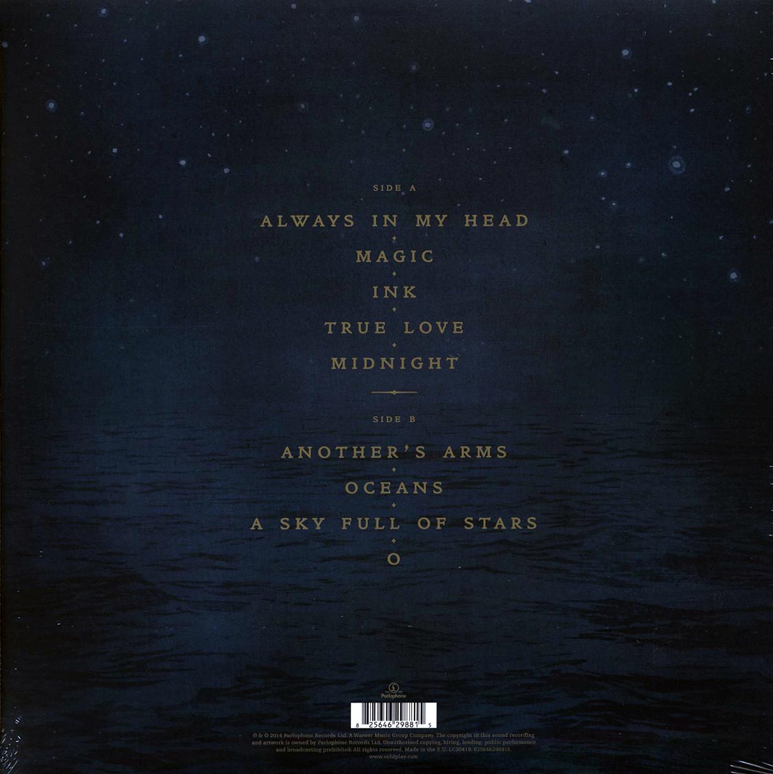 Coldplay - Ghost Stories (180g)