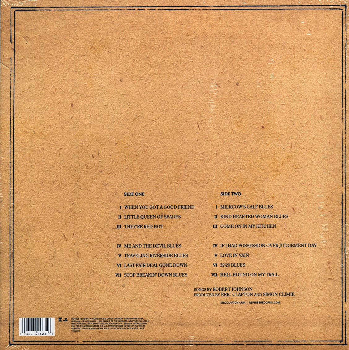 Eric Clapton - Me And Mr. Johnson (180g)