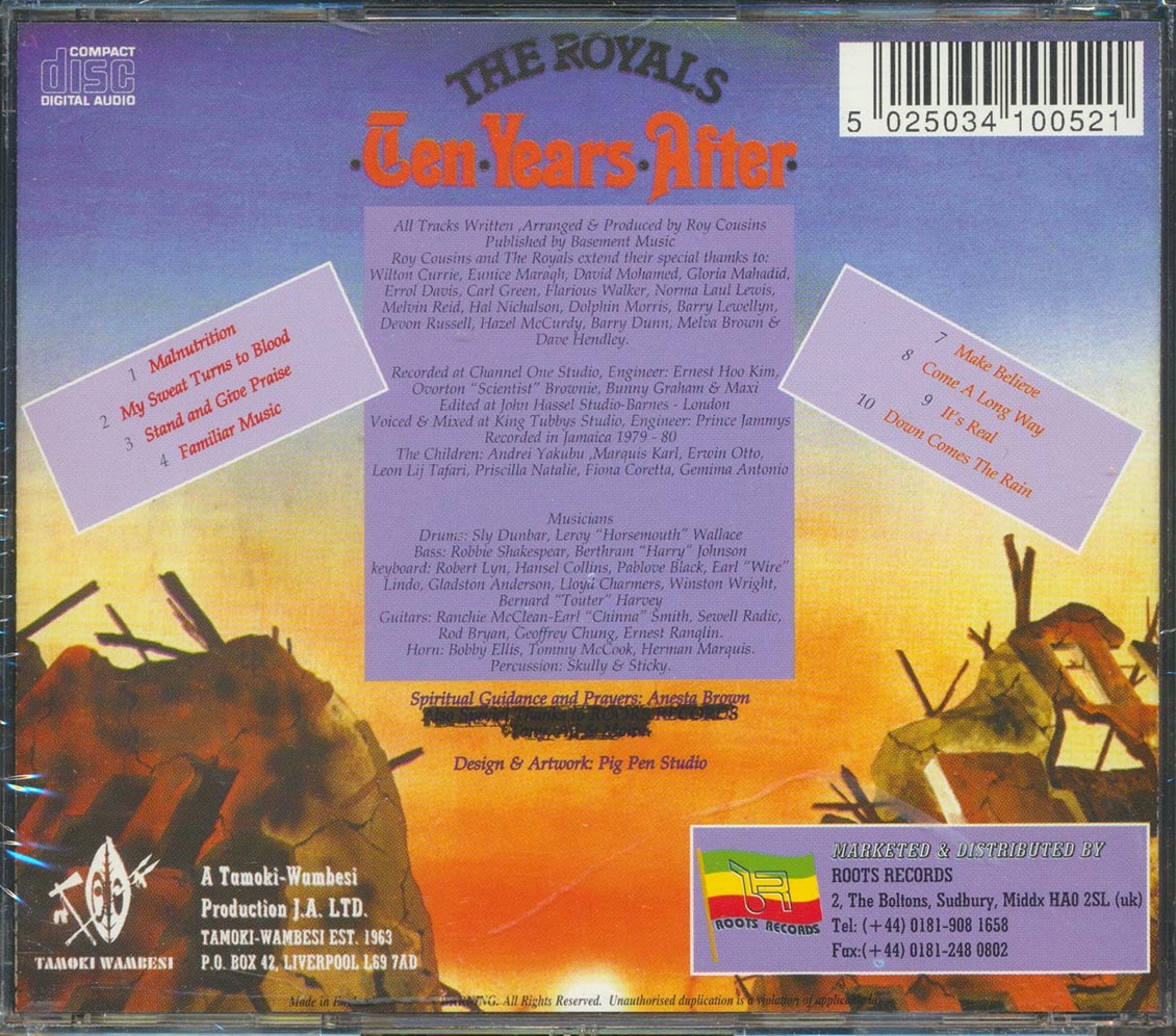 The Royals - Ten Years After