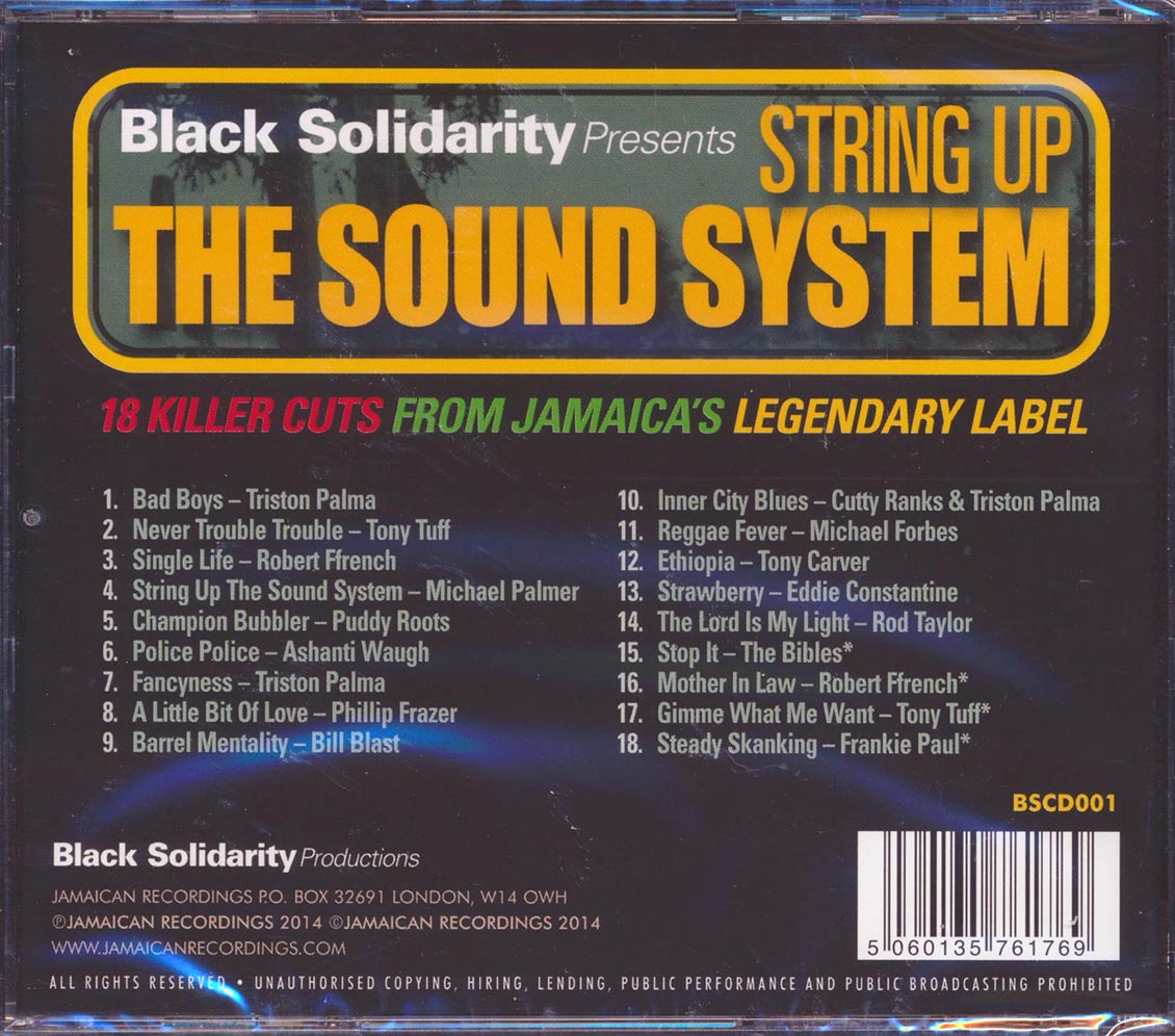 Rod Taylor, Triston Palmer, Ashanti Waugh, Etc. - String Up The Sound System