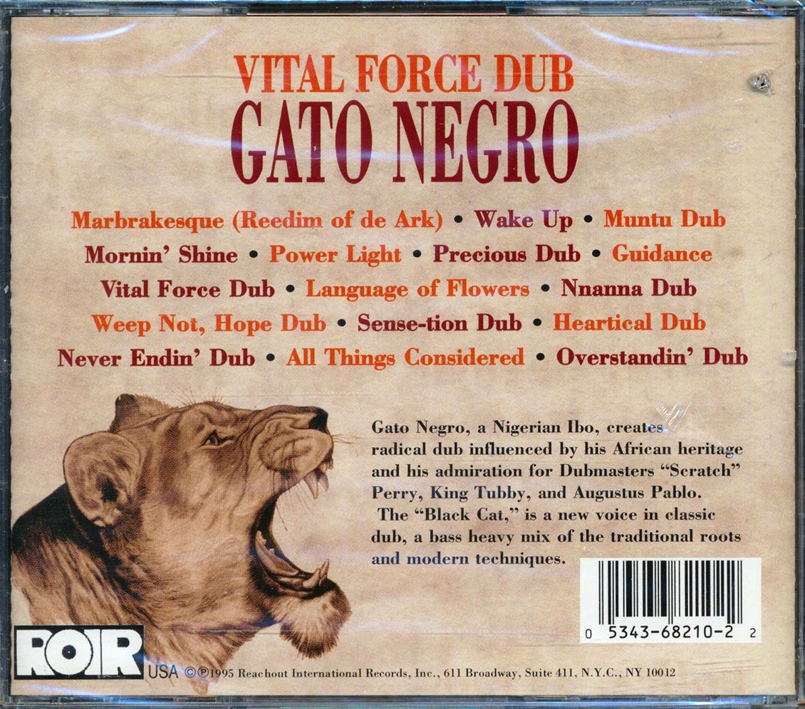 Gato Negro - Vital Force Dub (marked/ltd stock)