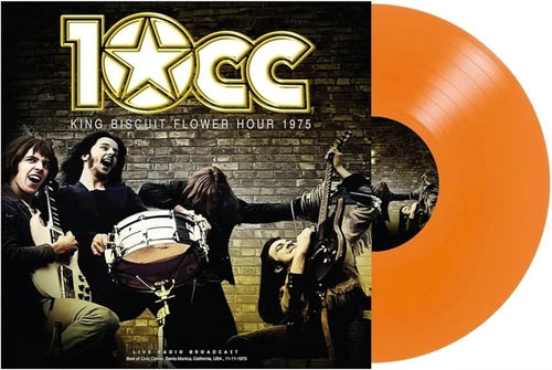 10CC - King Biscuit Flower Hour 1975 (orange transp product cover