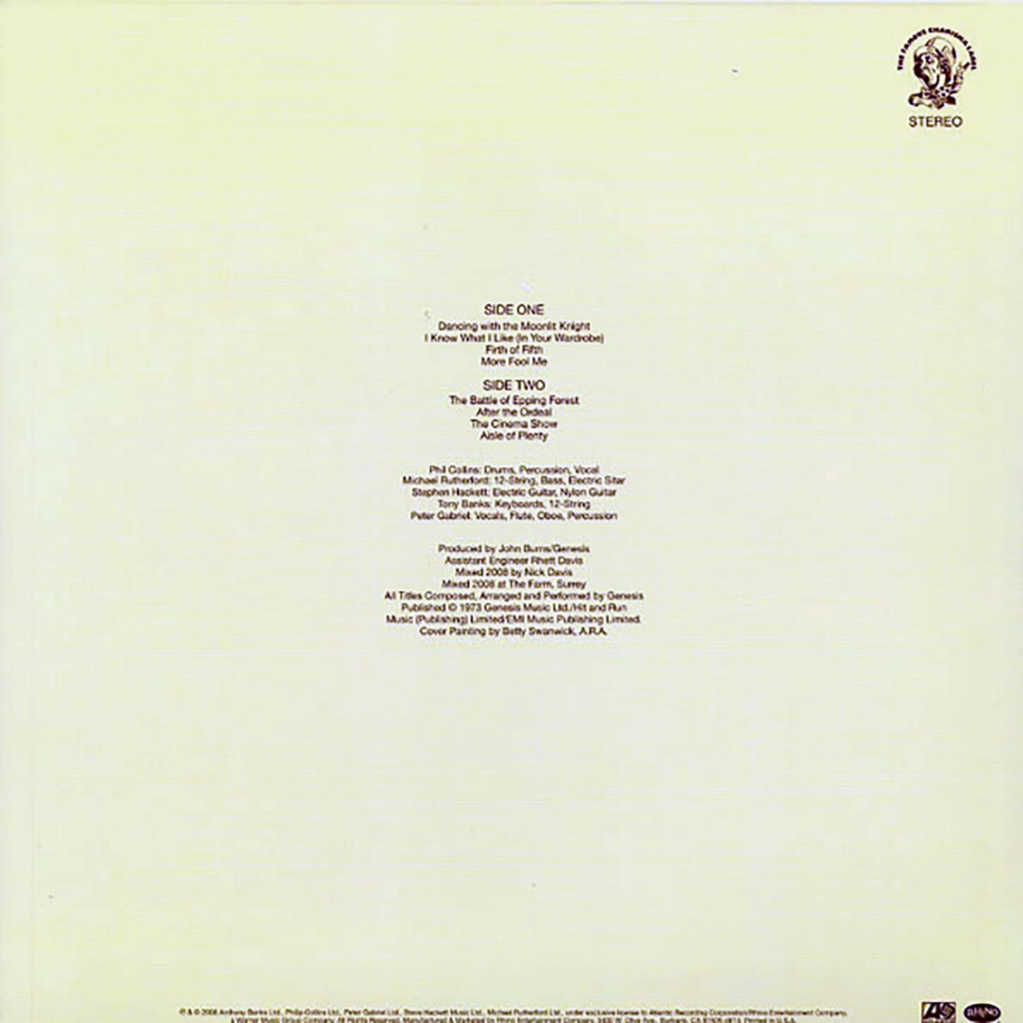 Genesis - Selling England By The Pound