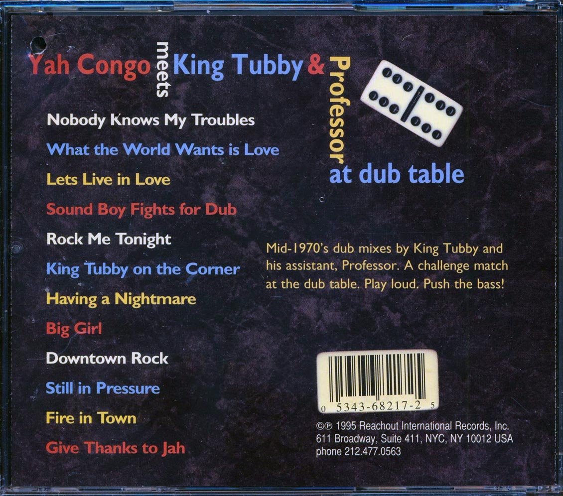 Yah Congo, King Tubby, Professor - Meets King Tubby & Professor At Dub Table (marked/ltd stock)