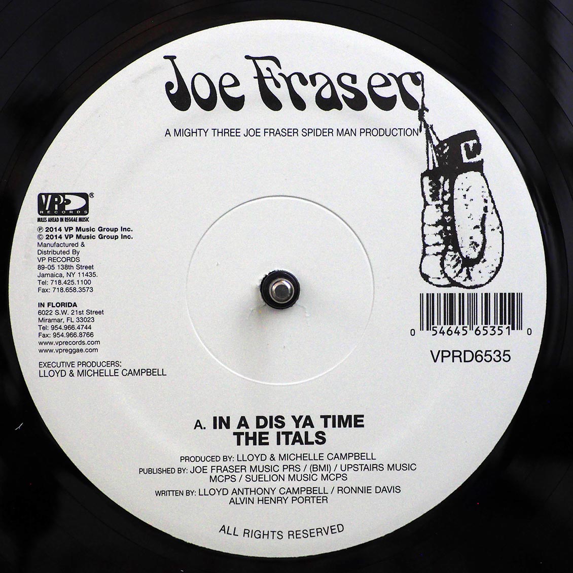 Itals - Ina  Dis Ya Time  /  Yellowman - Operation Eradication; Harbour View Rock (Instrumental)