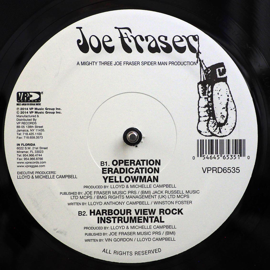 Itals - Ina  Dis Ya Time  /  Yellowman - Operation Eradication; Harbour View Rock (Instrumental)