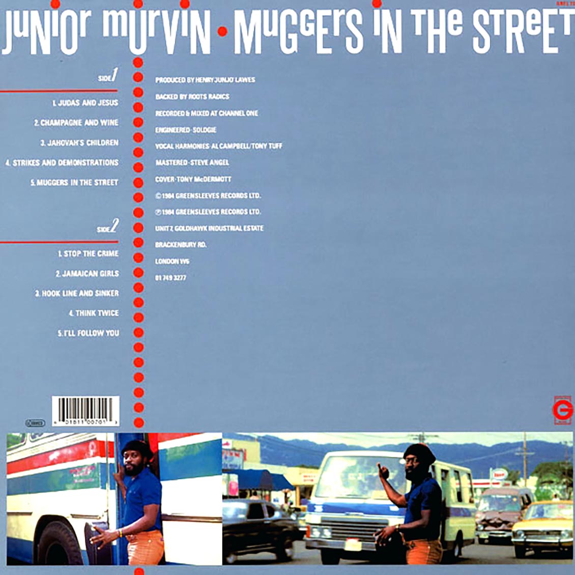 Jr. Murvin - Muggers In The Street