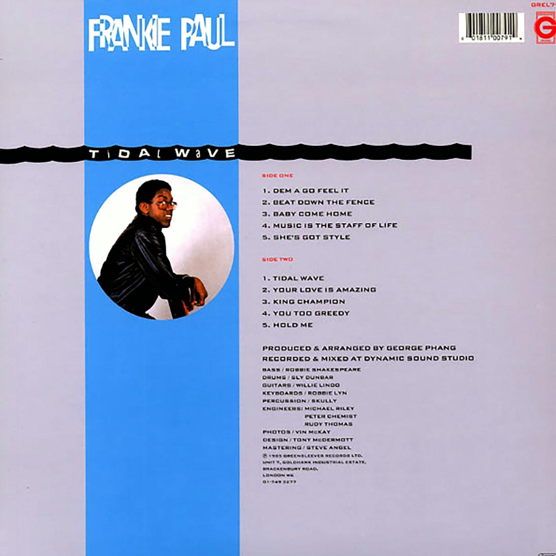 Frankie Paul - Tidal Wave