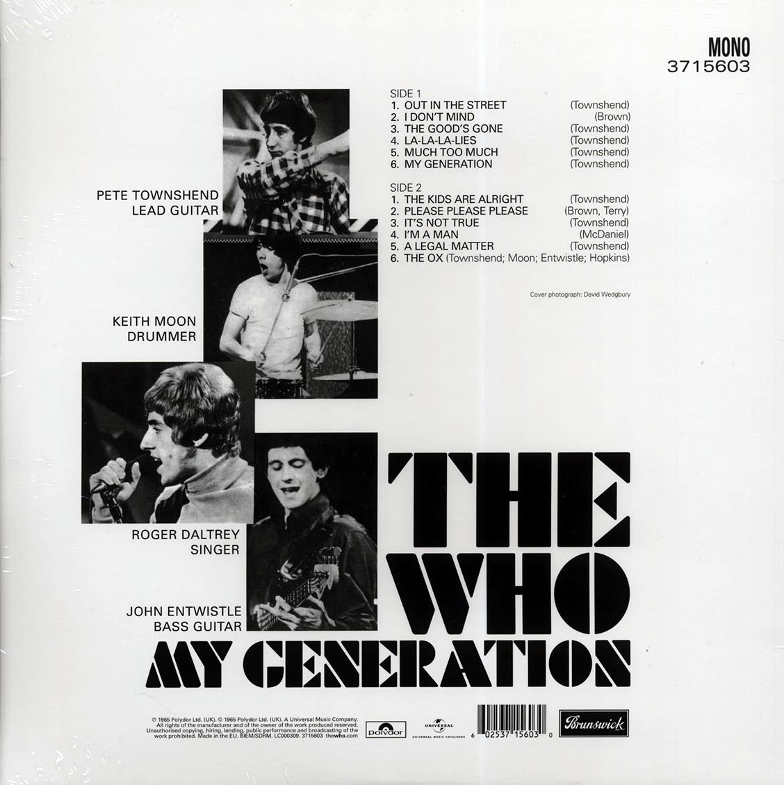 The Who - My Generation (mono) (180g)