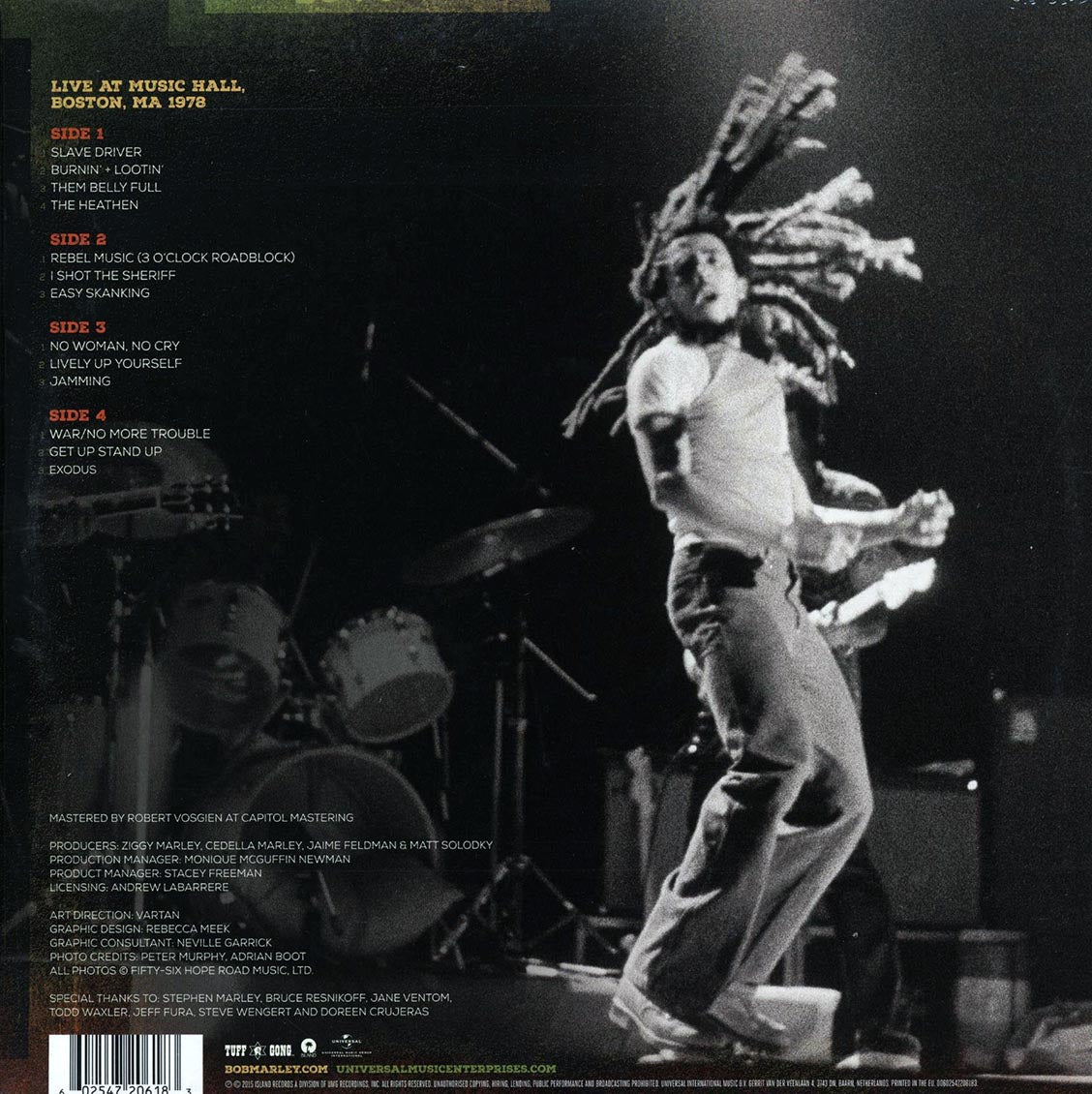 Bob Marley - Easy Skanking In Boston '78 (2xLP) (200g)