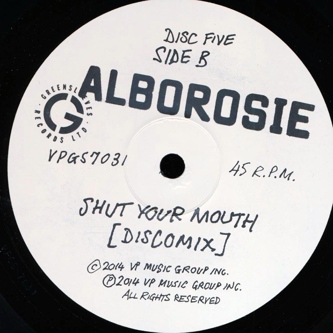 Alborosie - To Whom It May Concern (Extended Mix)  /  Alborosie - Shut Your Mouth (Extended Mix)
